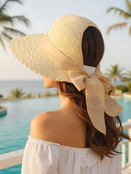 Chapeau de paille femme Royalfashion Mira Flare