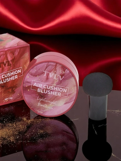 Fard à joues avec applicateur éponge couleur Sunset