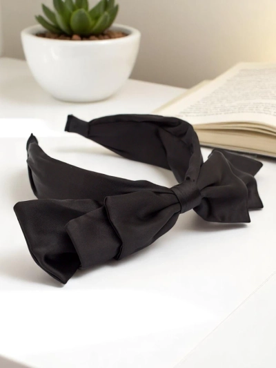 Bandeau en satin Royalfashion avec nœud Celine