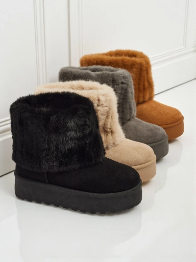 Bottes de neige pour femmes avec fourrure Irelle