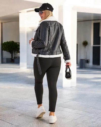 Leggings pour femmes de grande taille en coton doublé de la marque Royalfashion