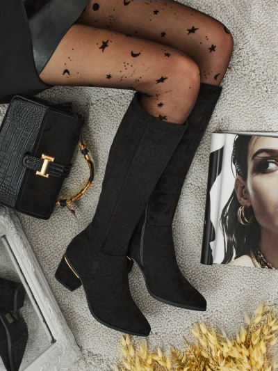 Bottes pour femmes Royalfashion à talon Niefio