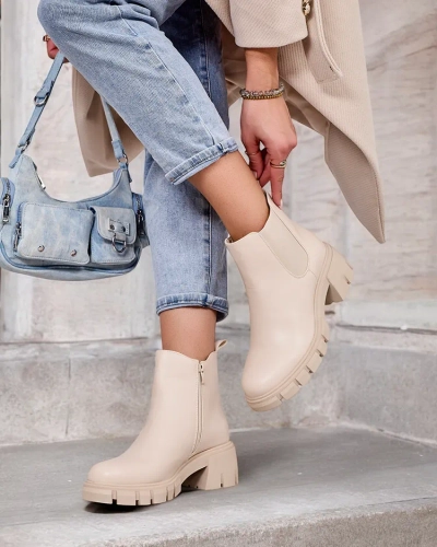 Royalfashion Bottes à talon aiguille Velly pour femme