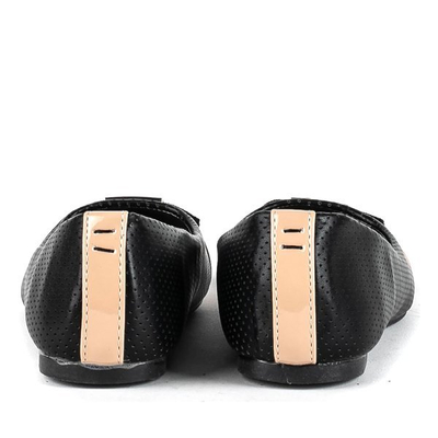 Ballerine enfant noire avec nœud Tulsa - Chaussures 1