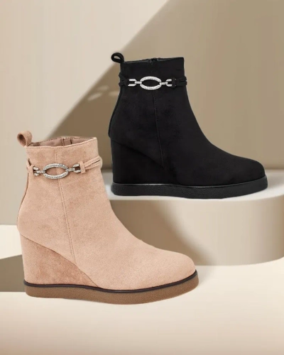 Royalfashion Nerri bottes à talons pour femmes