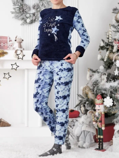 Pyjamas Royalfashion pour femmes à la manière de la polaire Life Star Enjoy
