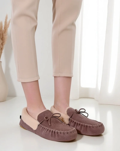 Mocassins Royalfashion pour femmes avec fourrure Ahtikes