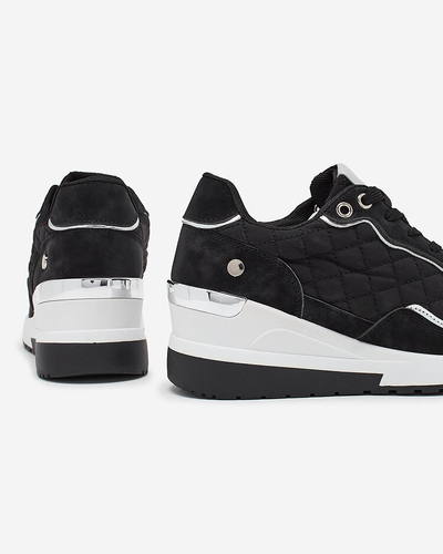 Royalfashion Baskets sportives pour femme à talon Lololi