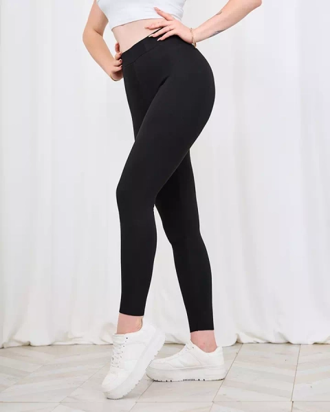 Royalfashion Pantalon legging noir isolé pour femme