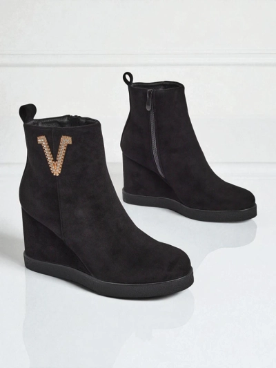 Royalfashion Nerias Bottes à talons pour femmes