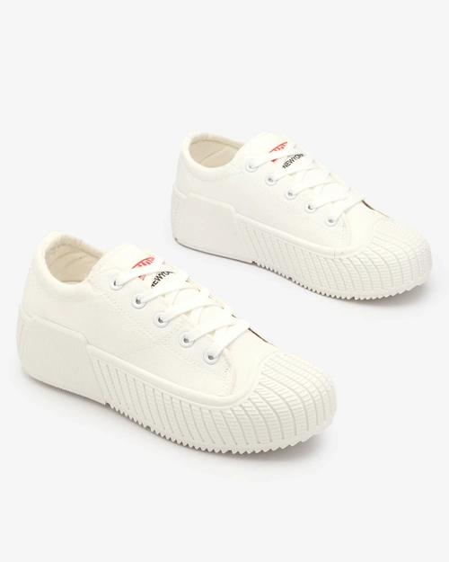 OUTLET Royalfashion White Brigera platform sports sneakers