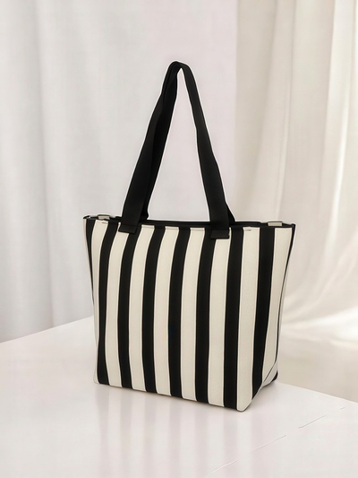 Royalfashion Sac en tissu rayé quotidien
