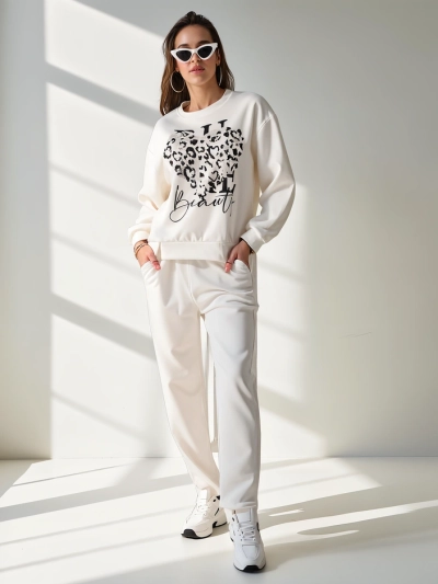 Ensemble en viscose Royalfashion pour femmes avec imprimé