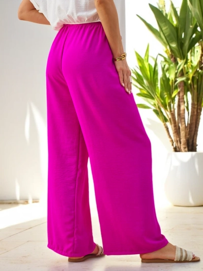 Pantalons larges pour femmes Royalfashion avec une taille élastique