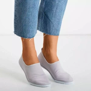 OUTLET Baskets à enfiler Maywood grises pour femmes - Chaussures