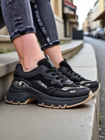 Royalfashion Baskets de Sport Femme Totter