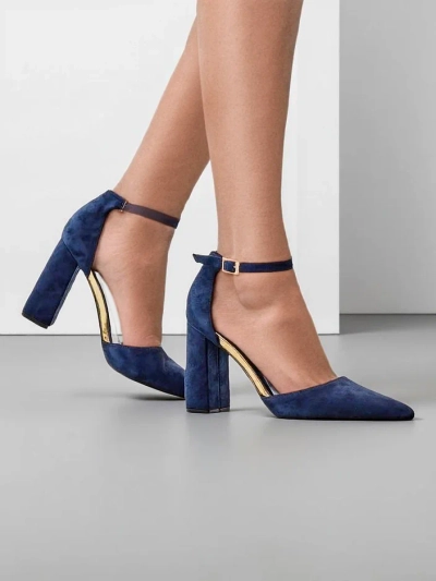 Royalfashion Escarpins en suède écologique pour femmes Calde