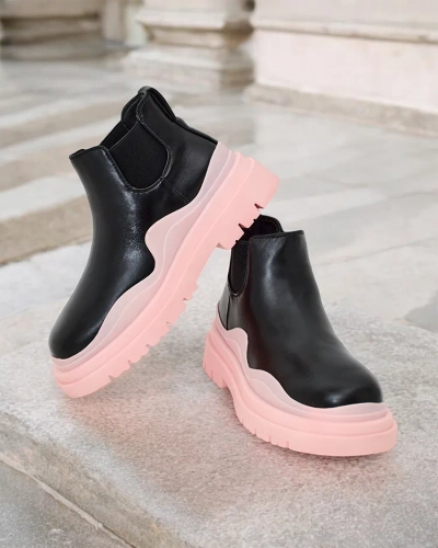 Royalfashion Bottes à enfiler pour femmes Derri