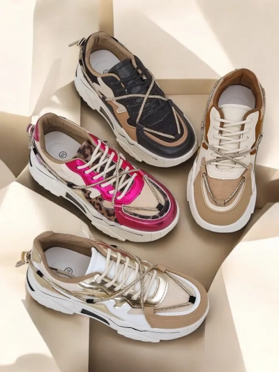 Royalfashion Baskets de sport pour femmes Lillon