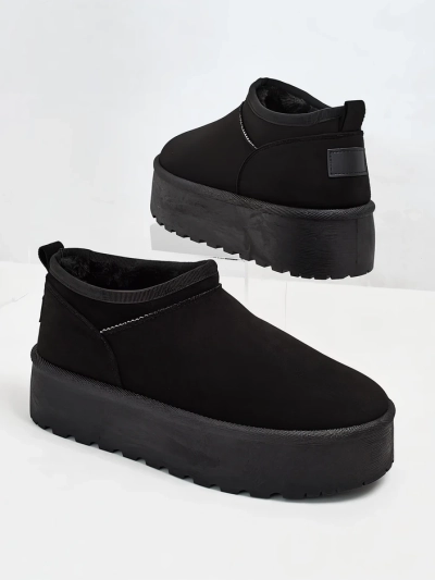Royalfashion Bottes courtes pour femmes a'la bottes de neige Ozozi