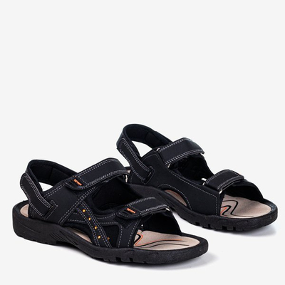 Sandales de sport Ludis noires pour hommes - Chaussures 1