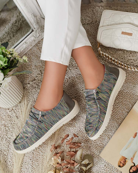 Royalfashion Femmes Seleptes Demi chaussures à lacets