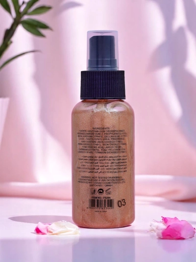 Brume illuminatrice pour le visage et le corps avec paillettes Glow Shimmer Spray MoonLight