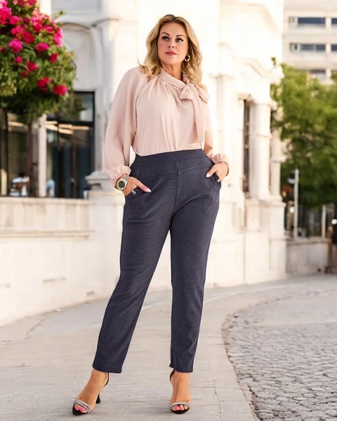 Royalfashion Tregging isolé à pois pour femme