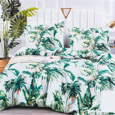 Parure de lit 160x200 4-PIECES - Linge de lit