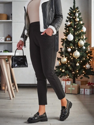 Royalfashion Pantalon teggings femme Warmed PLUS SIZE