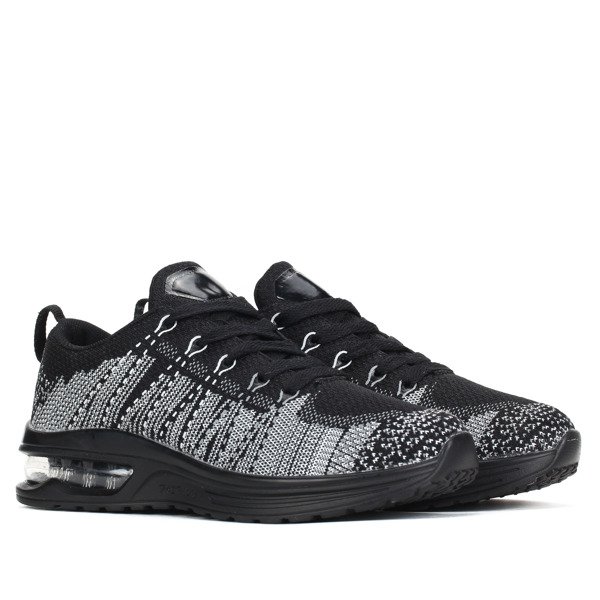 Czarne adidasy FITNESS - Obuwie