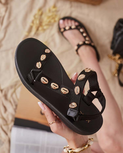 Royalfashion Sandales de sport pour femmes avec coquillages Ediss
