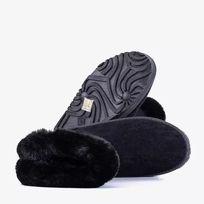 OUTLET Bottes de neige isolées noires pour femmes Nyomi - Footwear