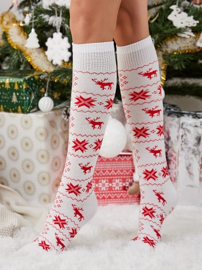 Chaussettes de Noël longues pour femmes