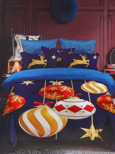 Ensemble de literie Royalfashion Noël 160x200 complet 3 pièces