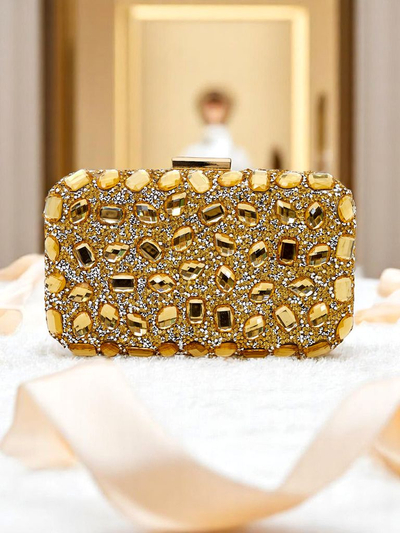 Sac pochette pour femme Royalfashion Crystal Glam