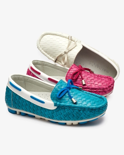 Mocassins pour enfants Fuchsia Dannad- Footwear