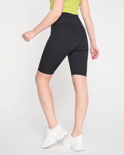 Legging cycliste femme noir - Vêtements