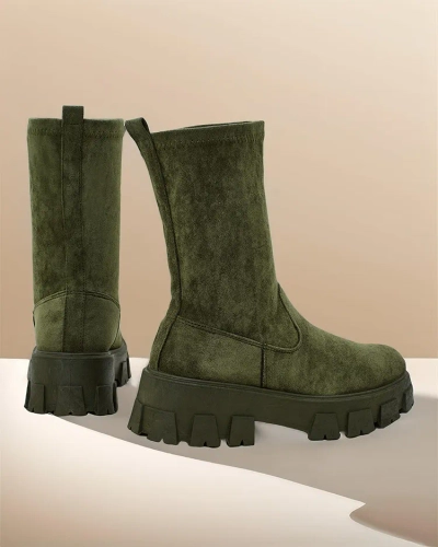 Bottes plateformes pour femmes Royalfashion Firo