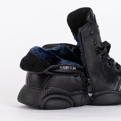 Bottines sport fille noires Vibbis - Footwear