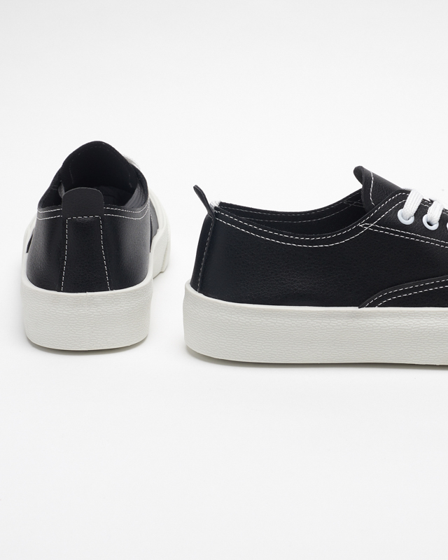 OUTLET Baskets noires pour femmes Lorino - Footwear