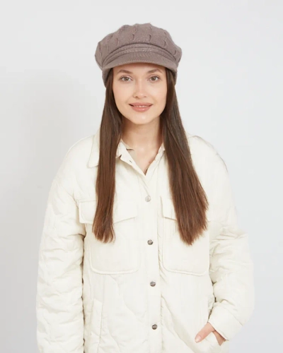 Mode royale pour femme Béret avec visière