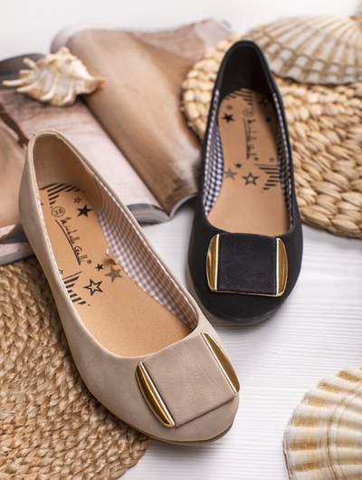 Ballerines Milagros noires pour femmes - Chaussures 1