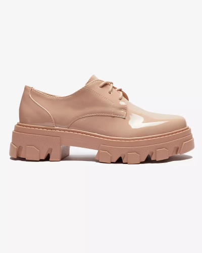 Demi-pointes laquées roses pour femme Delgor- Footwear