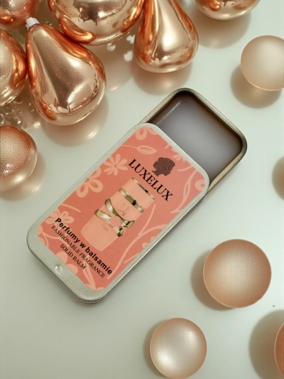 LUXELUX Baume Solide Aurelia – baume parfumé en boîte métallique 10g