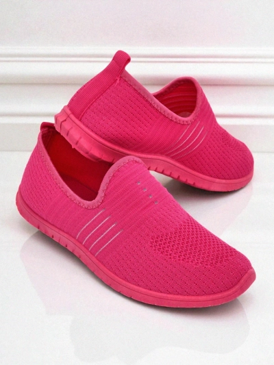Mocassins pour femmes Perseida tissu confortable orange pour le printemps et l'été