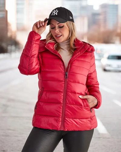 Royalfashion veste d'hiver matelassée pour femme