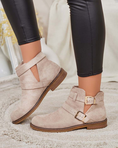 Royalfashion Bottes à découpes Geronsa pour femme
