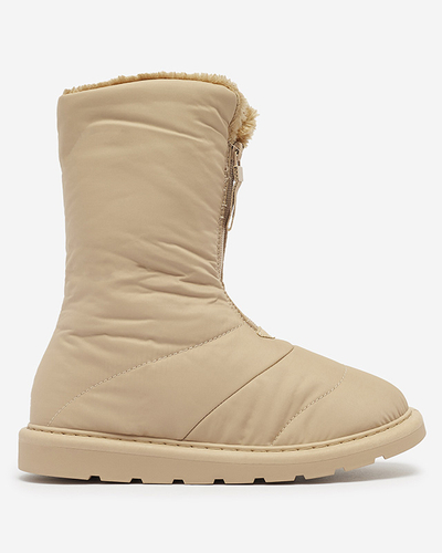 Chaussures pour femmes Elysium marron clair pour l'hiver