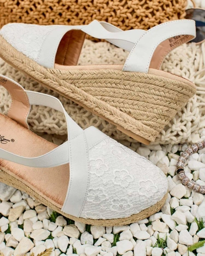 Royalfashion Espadrilles Oleqa à talon pour femme